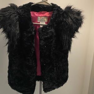 Black vest neiman Marcus